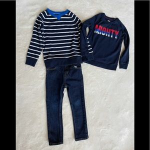 Boys Pullover Sweaters and Jeans